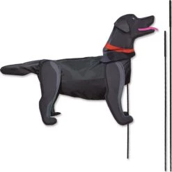 Premier Kites Windicator Recumbent Bike Flag - Black Lab