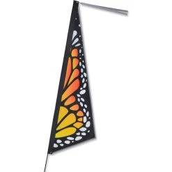 Premier Kites Apex Bike Flag - Monarch Butterfly