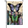 Accent Home & Garden 12 In. Flag - Asian Butterflies