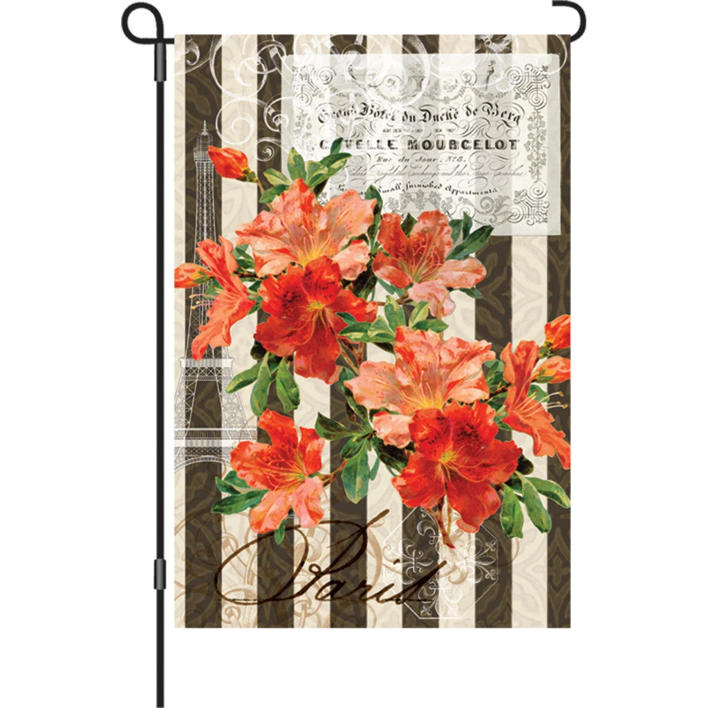 Accent Home & Garden 12 In. Flag - Springtime Azalea Accent 1 Accent Home & Garden 12 In. Flag - Springtime Azalea Accent