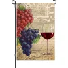Accent Home & Garden 12 In. Flag - Vintage Wine Accent
