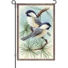 Accent Home & Garden 12 In. Flag - Chickadee Vignette