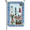 Accent Home & Garden 12 In. Flag - Eastern Lighthouses Accent