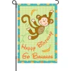 Accent Home & Garden Accent 12 In. Flag - Go Bananas