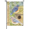 Accent Home & Garden 12 In. Flag - Musical Bluebirds
