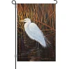 Accent Home & Garden 12 In. Flag - Egret Accent