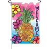 Accent Home & Garden 12 In. Flag - Welcome Pineapple