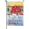Accent Home & Garden 12 In. Flag - Country Barn Accent