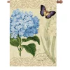 Accent Home & Garden 28 In. Flag - Botanical Fresh Blue