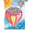 Accent Home & Garden 28 In. Flag - Hot Air Balloons