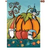 Accent Home & Garden Accent 28 In. Flag - Harvest Gnomes
