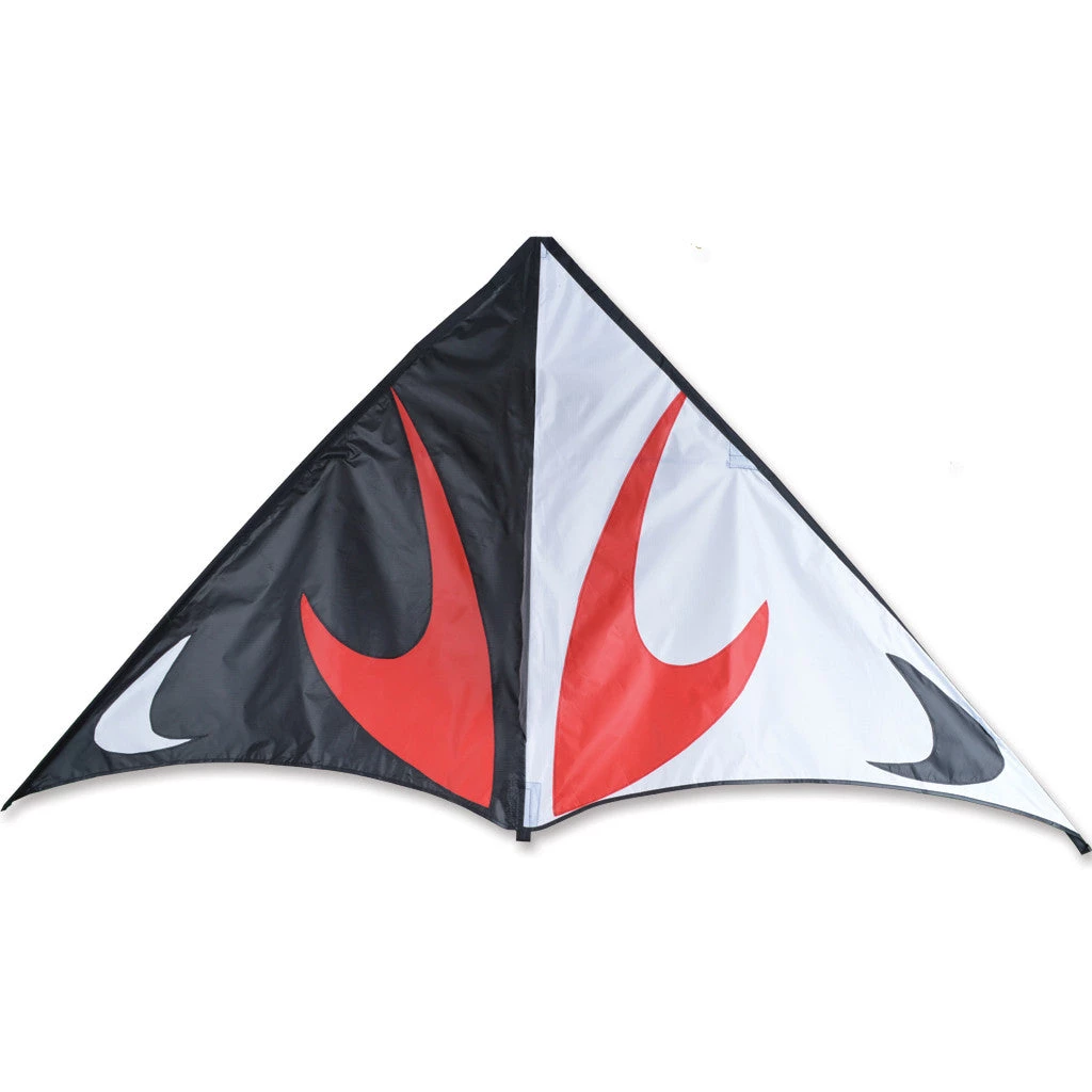 Kites 80 In. Travel Delta Kite - Red & Black 1 Kites 80 In. Travel Delta Kite - Red & Black