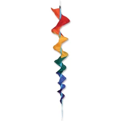 SoundWinds Large Fusilli Spinning Windsock - Rainbow Windsocks