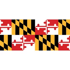 WindGarden Windsock - Maryland Flag