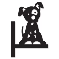 Accent Home & Garden Puppy Flag Finial