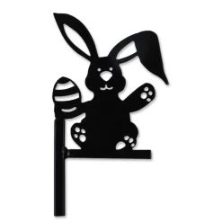 Accent Home & Garden Accent Bunny Flag Finial