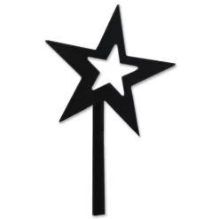Accent Home & Garden Star Flag Finial Accent