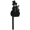 Accent Home & Garden Snowman Flag Finial Accent