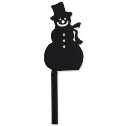 Accent Home & Garden Snowman Flag Finial Accent