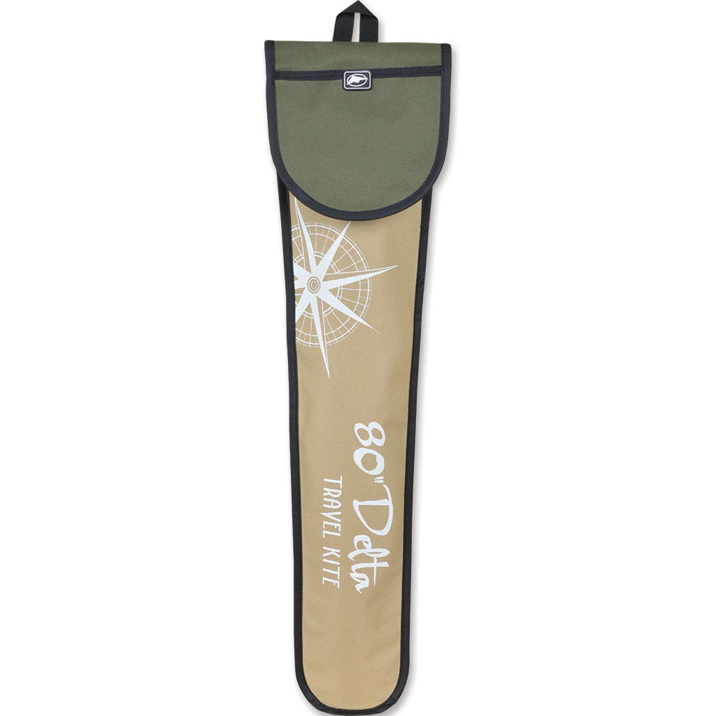 Kites 80 In. Travel Delta Kite - Red & Black 2 Kites 80 In. Travel Delta Kite - Red & Black