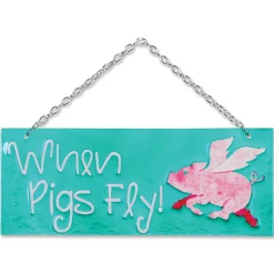 WindGarden Glass Expression - Pigs Fly WindGarden