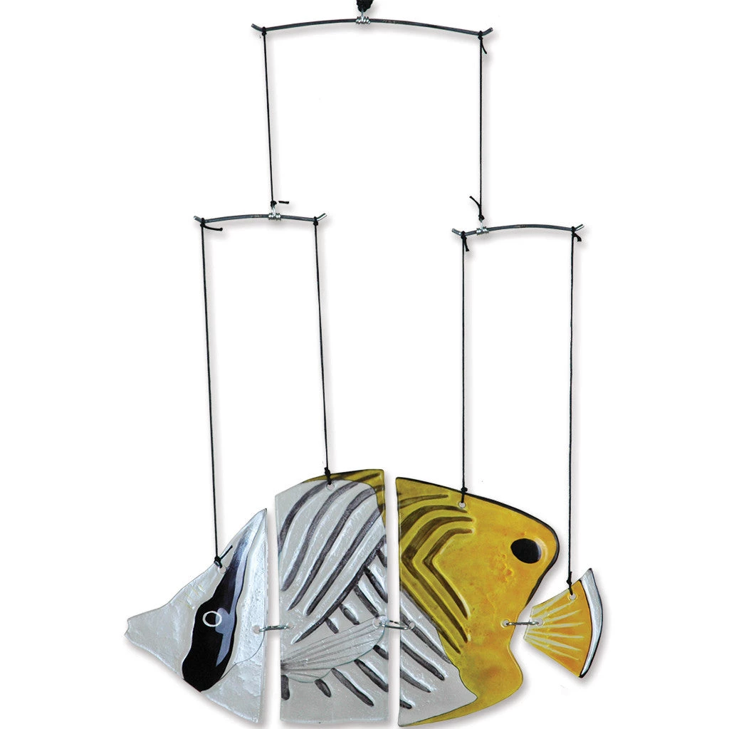 WindGarden Glass Fish Mobile - Threadfin WindGarden 1 WindGarden Glass Fish Mobile - Threadfin WindGarden
