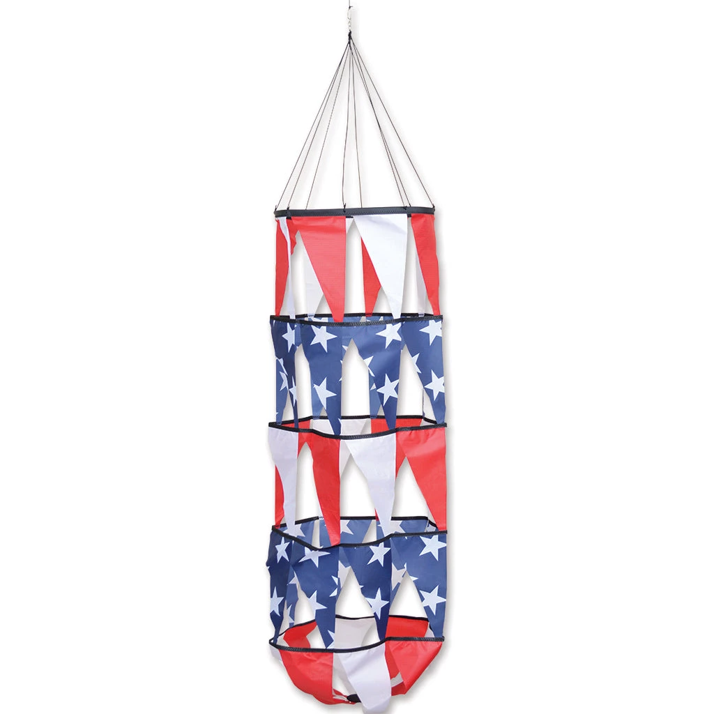 WindGarden WindGarden Tri-Mesh Basket - Patriotic 1 WindGarden WindGarden Tri-Mesh Basket - Patriotic