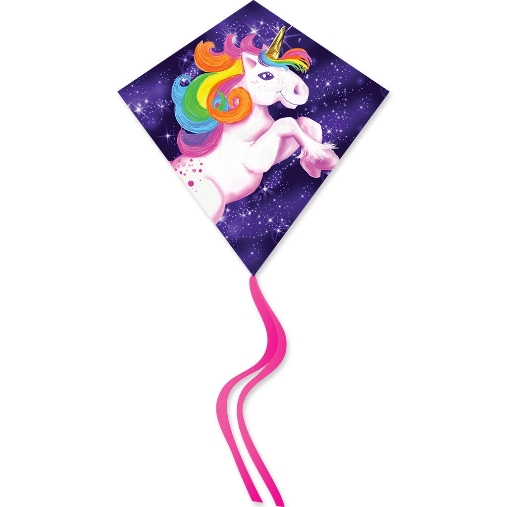 25 In. Diamond Kite - Unicorn (Bold Innovations) 1 25 In. Diamond Kite - Unicorn (Bold Innovations)