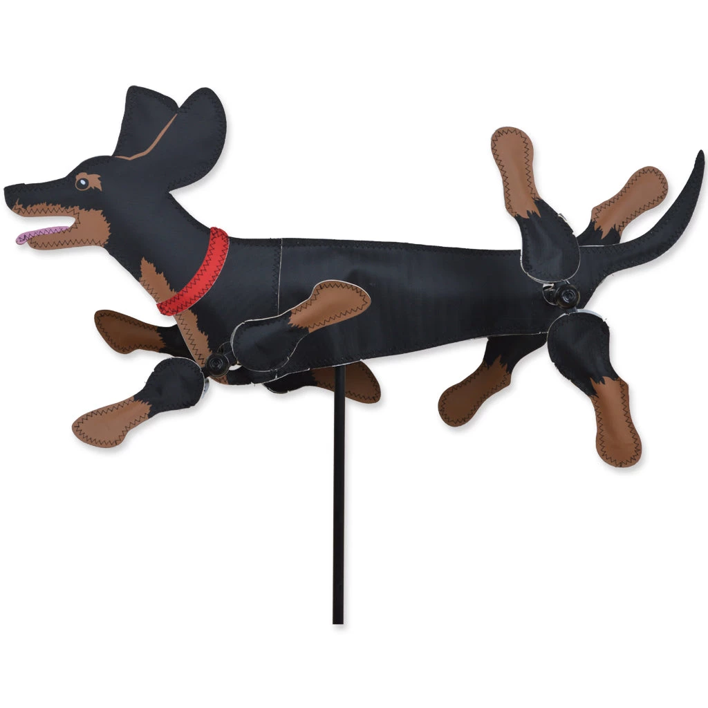 WindGarden WhirliGig Spinner - 20 In. Black & Tan Dachshund WindGarden 1 WindGarden WhirliGig Spinner - 20 In. Black & Tan Dachshund WindGarden