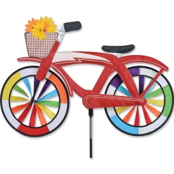 WindGarden WindGarden 30 In. Bike Spinner - Red Classic Cruiser